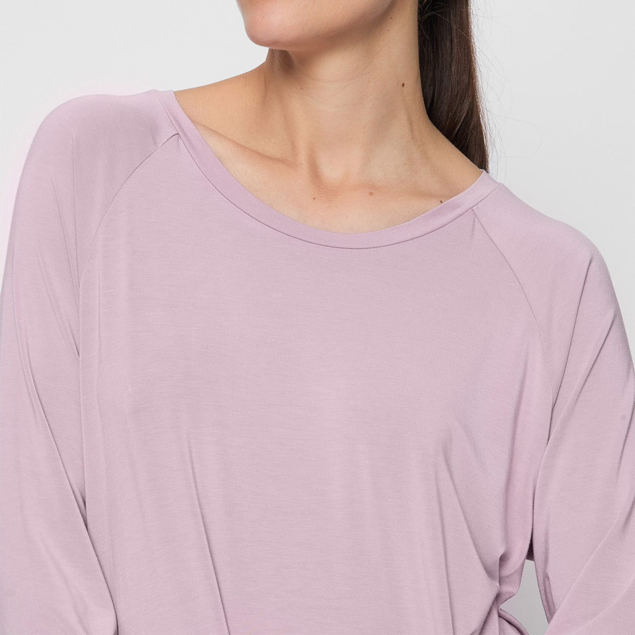 Langarmshirt Boxpleat - Soft Rose Langarmshirt Curare   