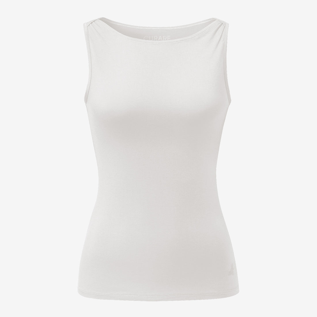 Boat Neck Top - Soft White