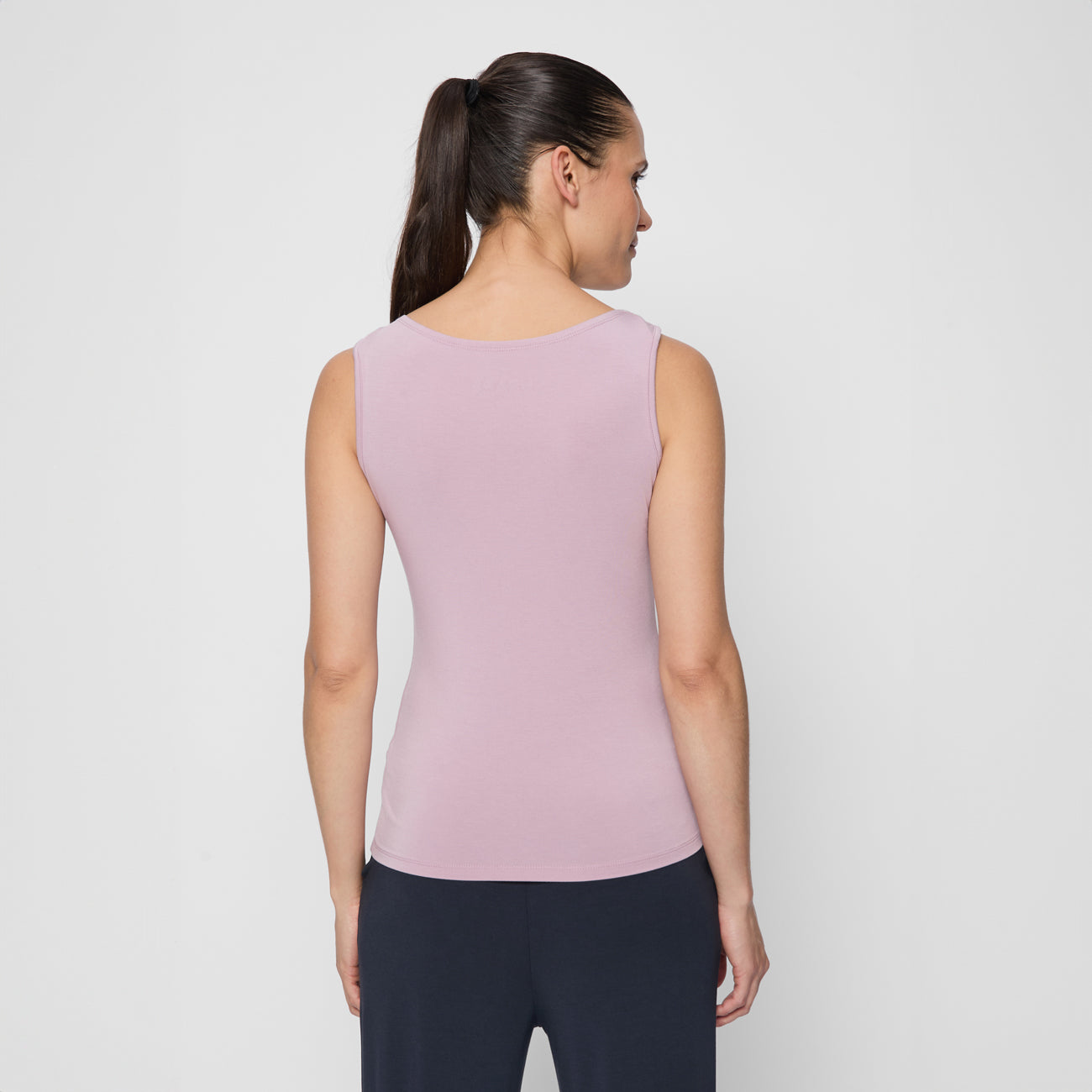 Curare Boat Neck Top - Soft Rose   