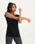 Urban Goddess Shirt Asana - Onyx Black   