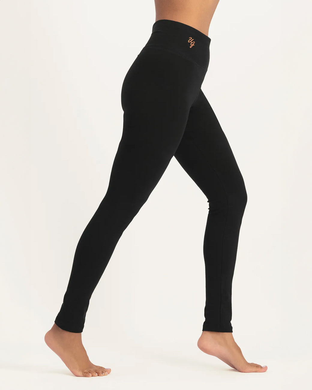 Leggings Bhaktified - Onyx Black Leggings Urban Goddess   