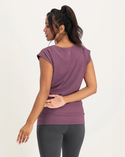 Shirt Asana - Mauve T-Shirt Urban Goddess   