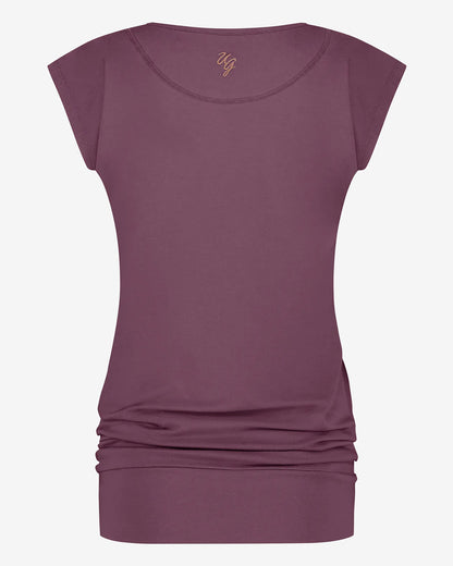 Shirt Asana - Mauve T-Shirt Urban Goddess   