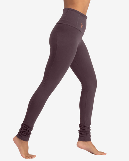 Gaia Yoga Leggings - Berry