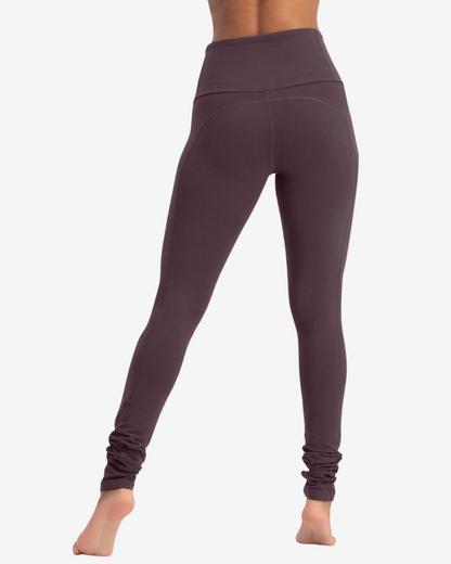 Gaia Yoga Leggings - Berry