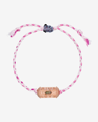 Give, Love &amp; Hope Happy Armband - Roségold