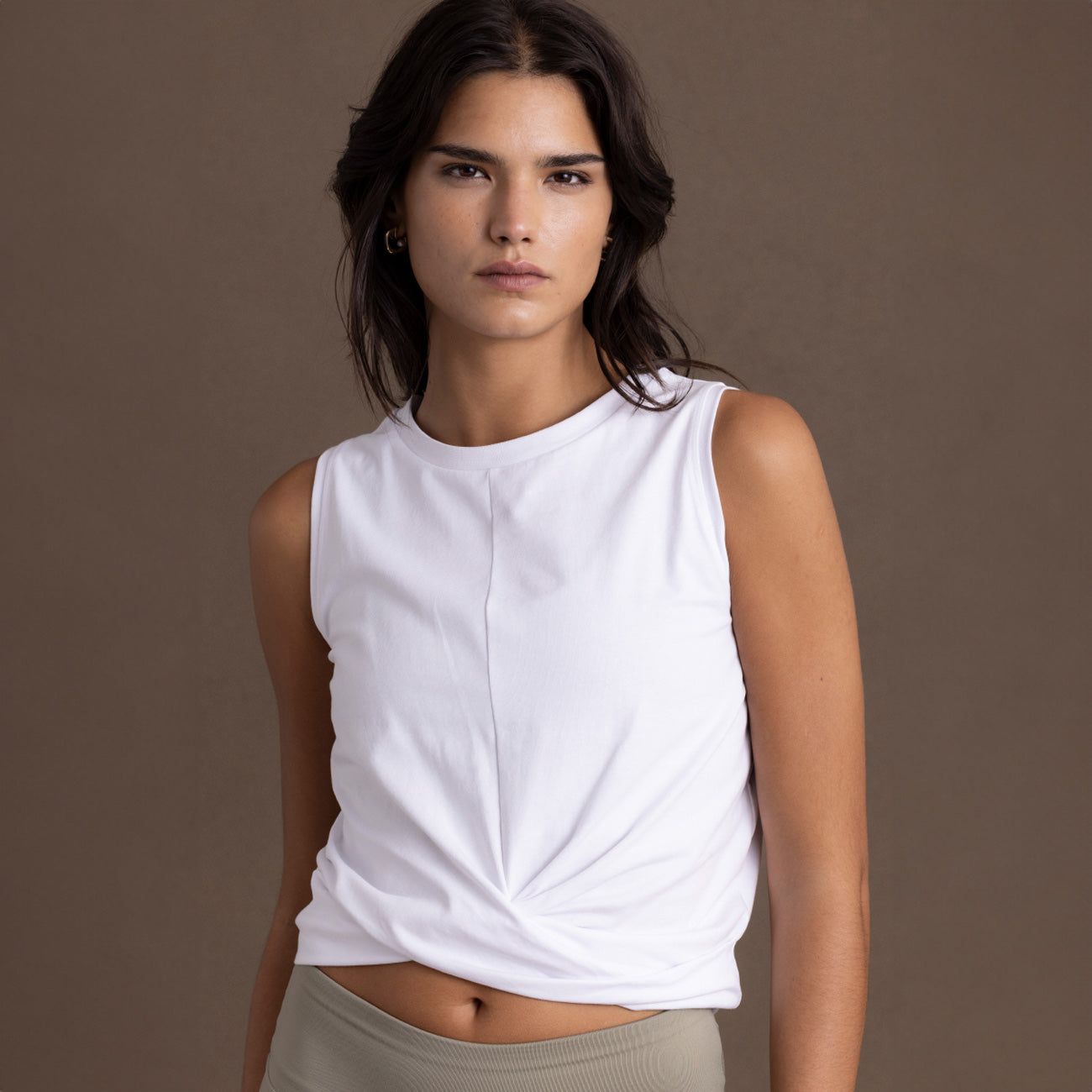 Cropped Top - White