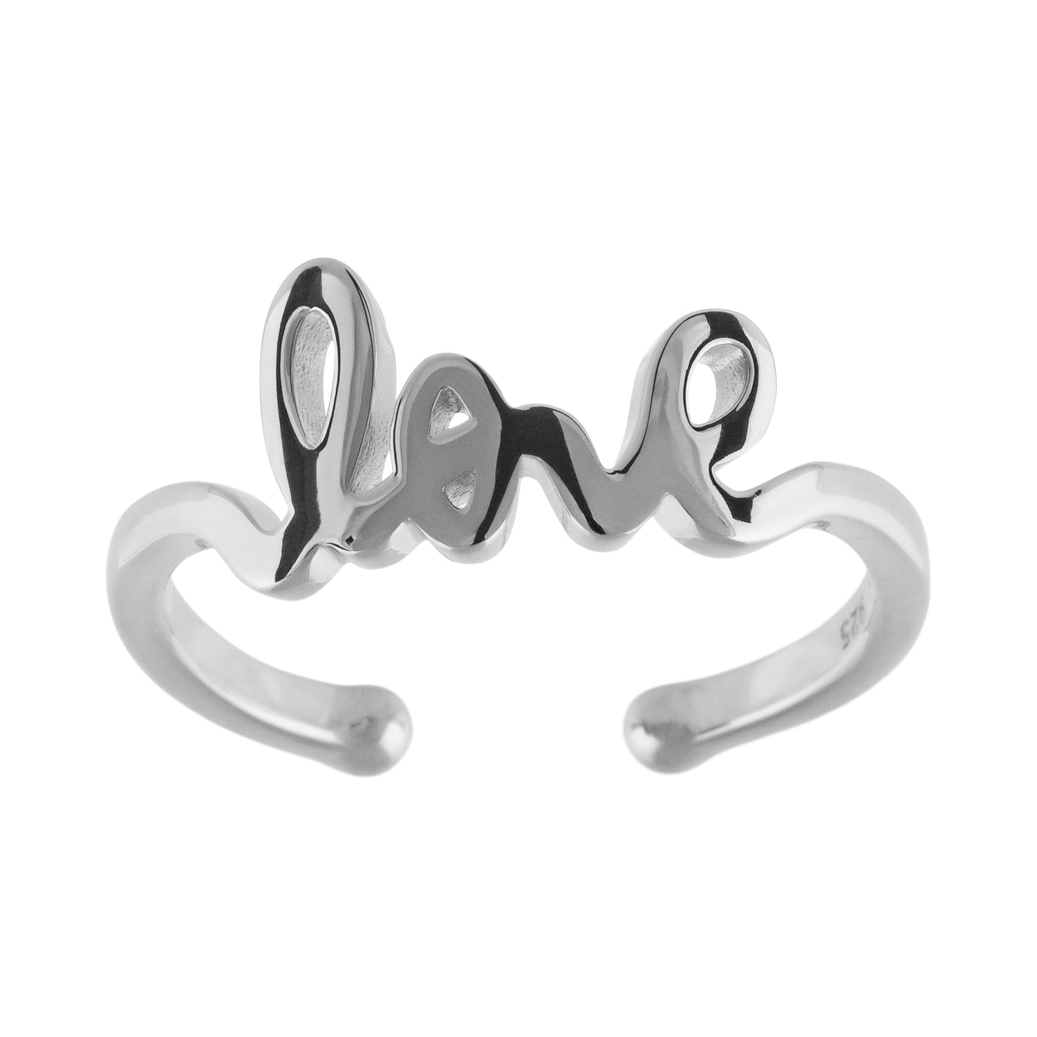 Pure Love Ring Silber