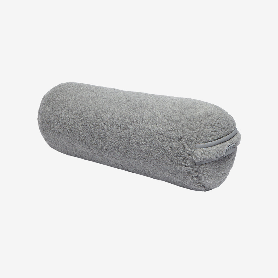 Manduka Yogabolster Rund Wolle - Grau   