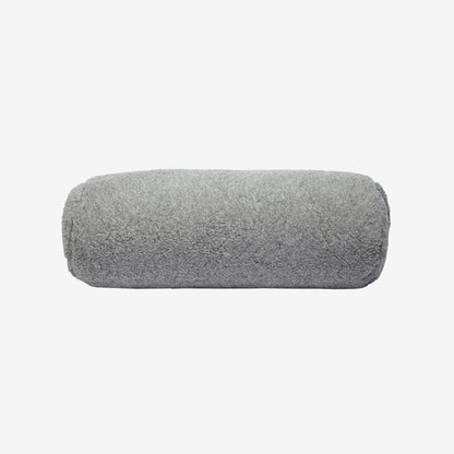 Manduka Yogabolster Rund Wolle - Grau   