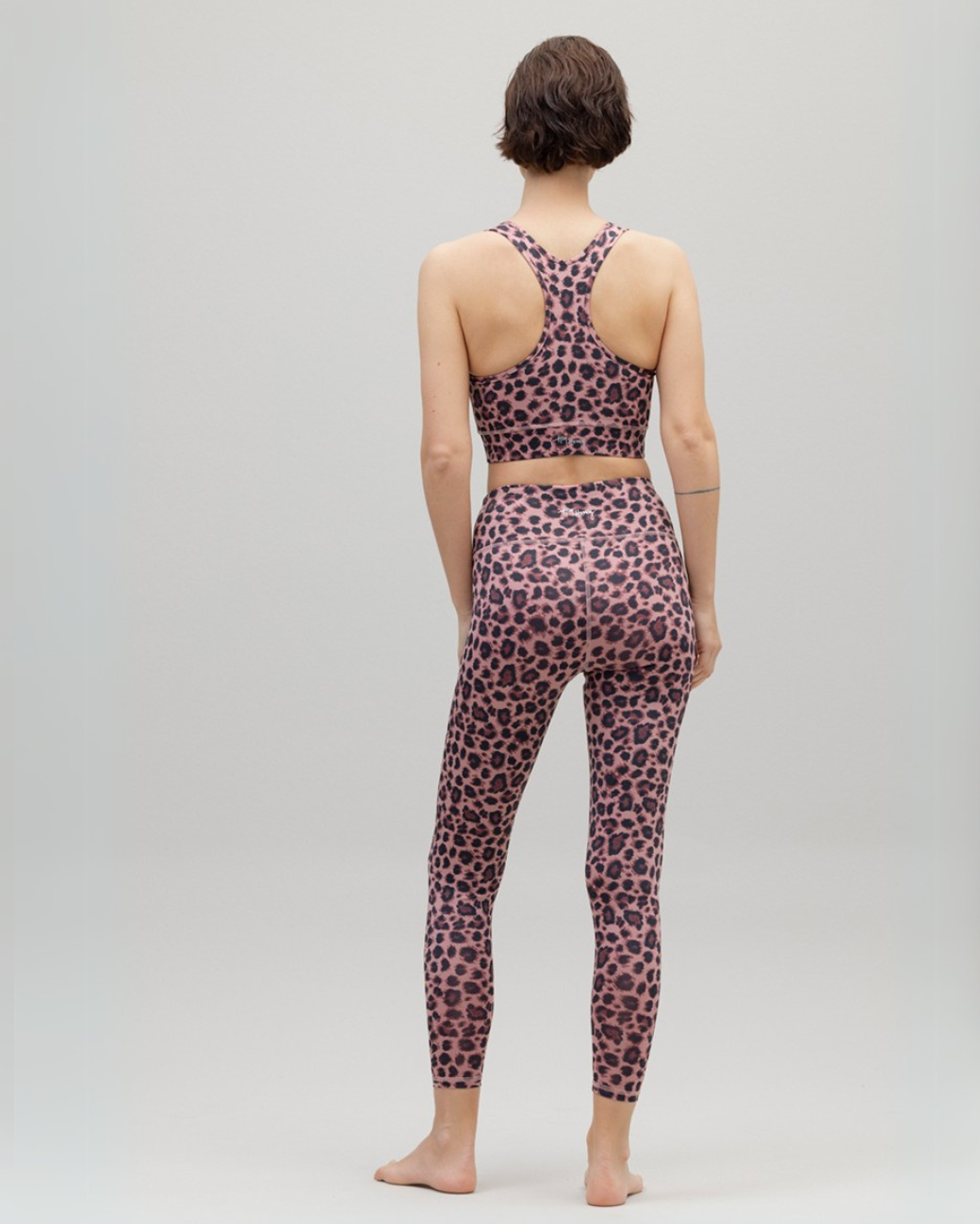 Leggings Cropped LEO - Rose